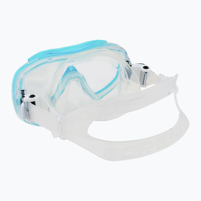 Cressi Mini Palau Set de scufundări pentru copii Mască + Snorkel albastru CA123029 8