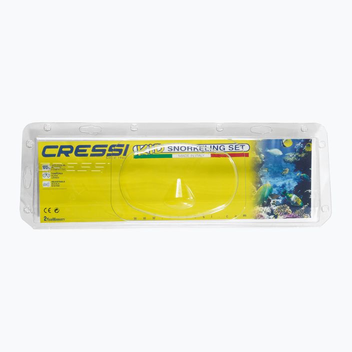 Set de scufundări  pentru copii Cressi Moon + Top blue 2