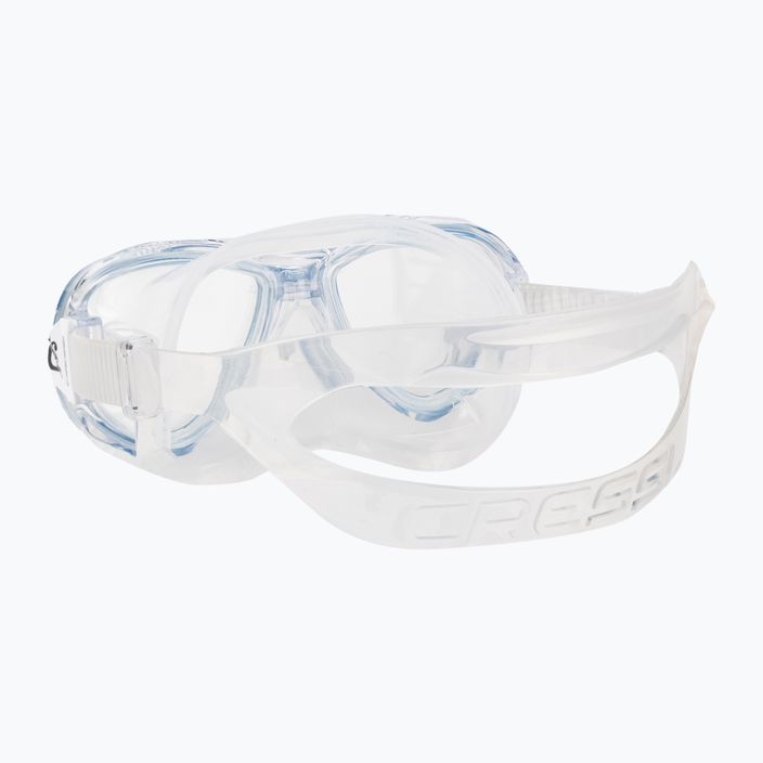 Cressi Perla Jr Baby Snorkel Set Perla Mask + Minigringo Snorkel Clear Blue DM101220 4