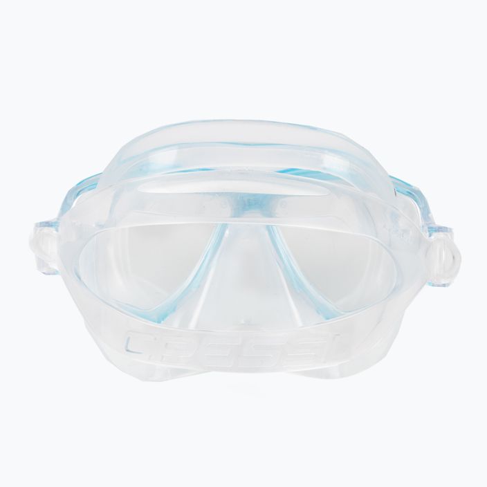 Mască de scufundări Cressi Perla incolor-albastră DN207963 5