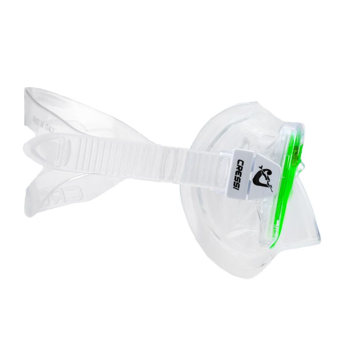 Mască de scafandru transparentă pentru copii Cressi Perla DN208467 3