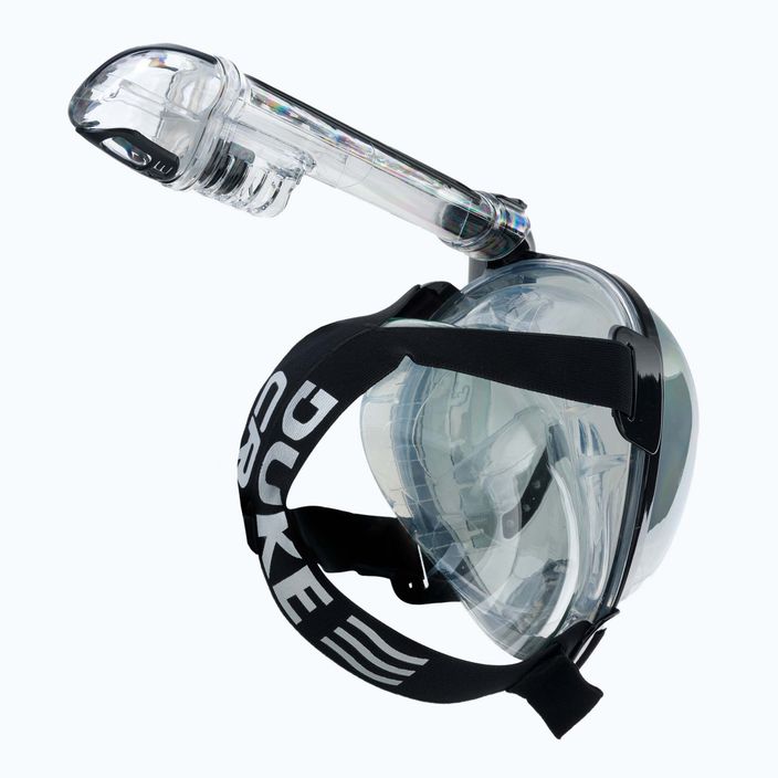 Cressi Duke Dry mască completă pentru snorkelling negru/gri XDT060050 4