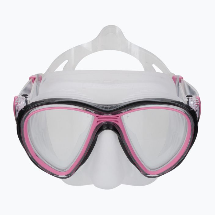 Masca de scufundare Cressi Quantum Pink DS510040 2