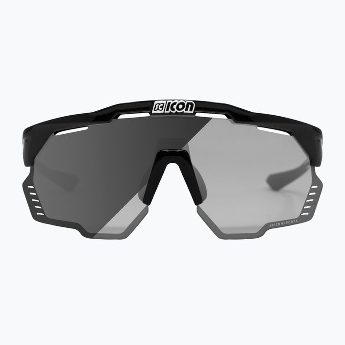 Ochelari de ciclism SCICON Aeroshade Kunken negru lucios/scnpp fotocromic argintiu EY31010200 3