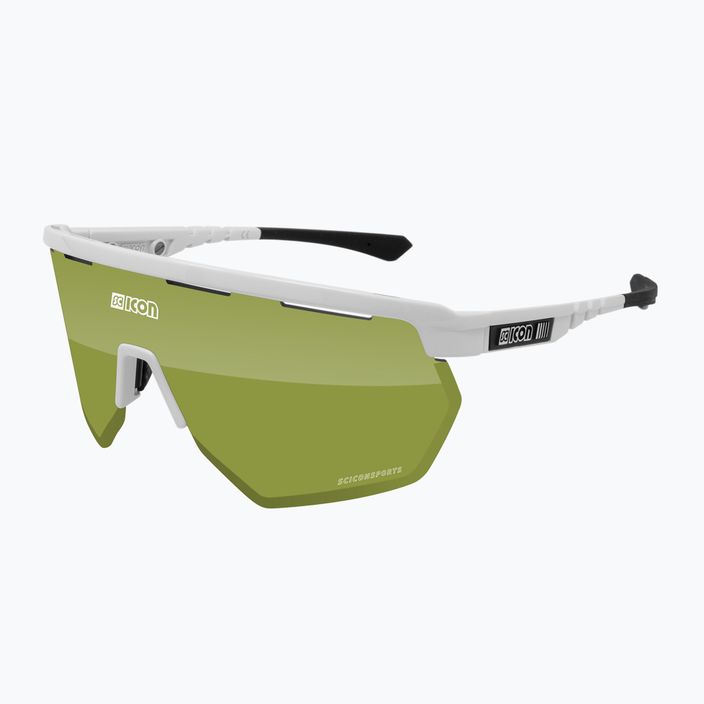 SCICON Aerowing ochelari de ciclism SCICON Aerowing alb lucios/scnpp verde EY26150800 6