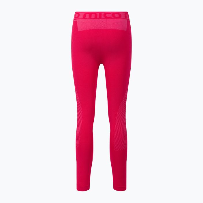 Pantaloni termici pentru femei Mico Warm Control roz CM01858 2