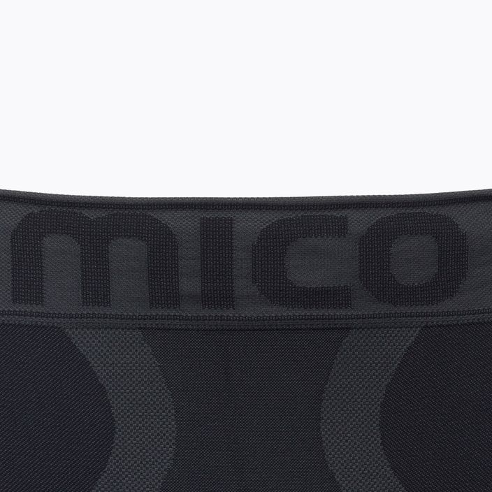 Pantaloni termici pentru bărbați Mico Warm Control 3/4 negru CM01854 3