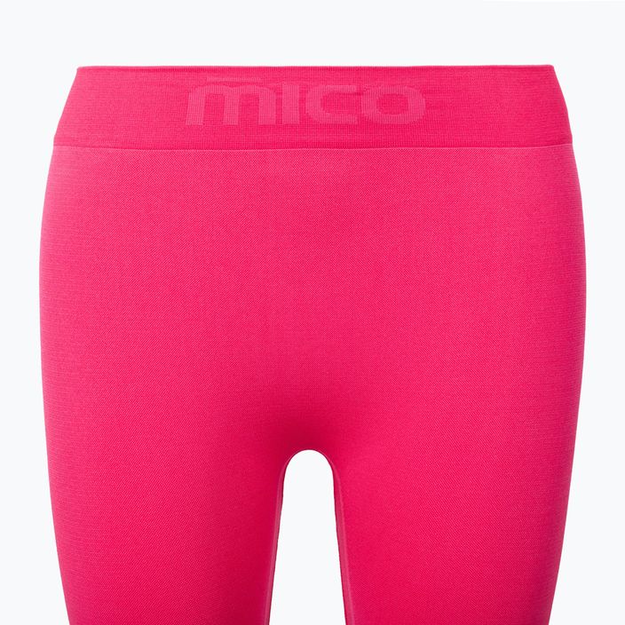 Pantaloni termici pentru femei Mico Odor Zero Ionic+ roz CM01458 3