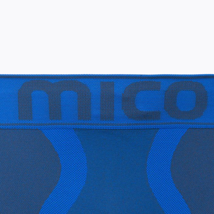 Pantaloni termici pentru bărbați Mico Warm Control 3/4 albastru CM01854 3