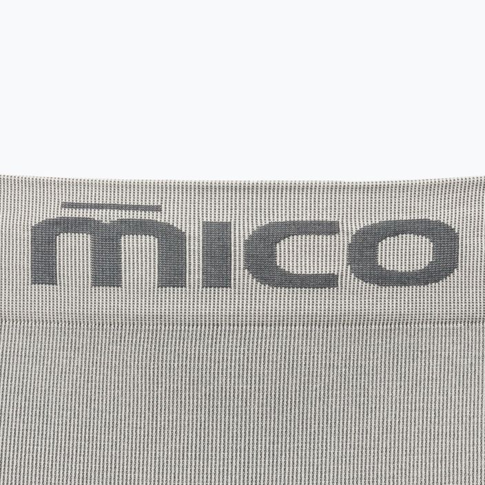 Pantaloni termici Mico Odor Zero Ionic+ 3/4 gri pentru bărbați CM01454 3