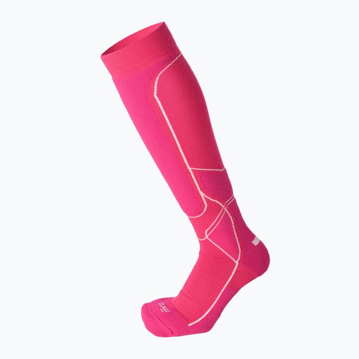 Șosete de schi pentru femei Mico Medium Weight Warm Control Pink CA00226 4