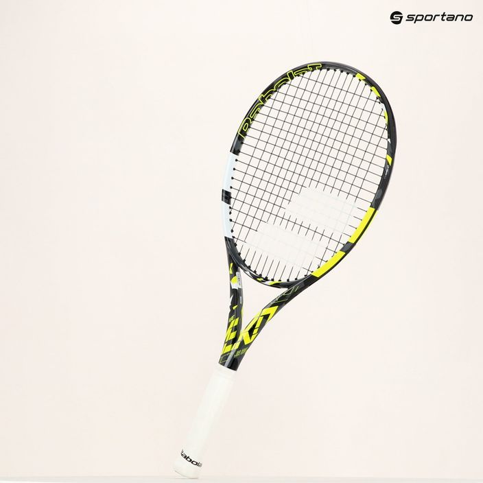 Rachetă de tenis Babolat Pure Aero Junior 26 pentru copii gri-galben 140465 8