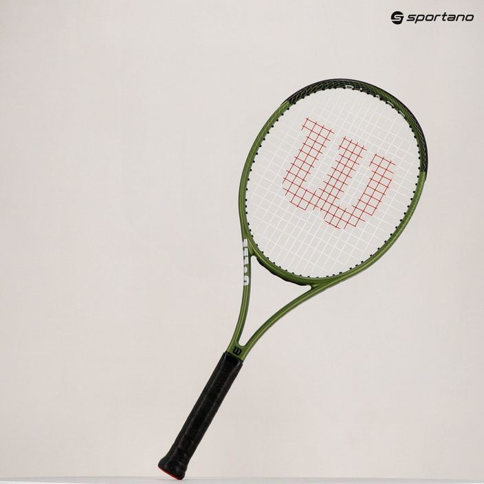 Rachetă de tenis Wilson Blade Feel 100 verde WR117410 12