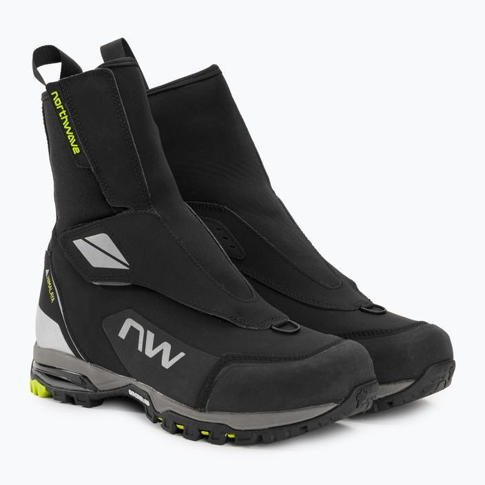 Pantofi de ciclism Northwave Himalaya pentru bărbați, negru 4