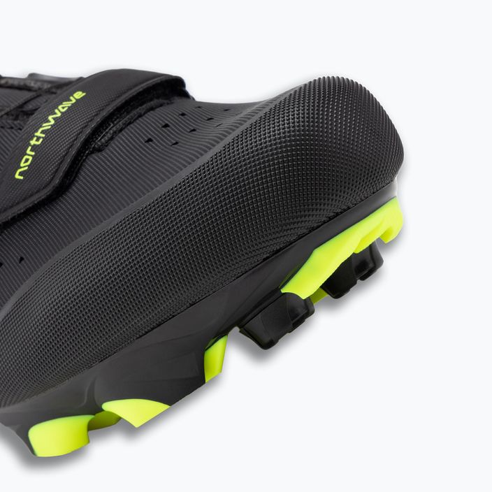 Northwave Origin Plus 2 pantofi de ciclism pentru bărbați negru/galben 80212005 9