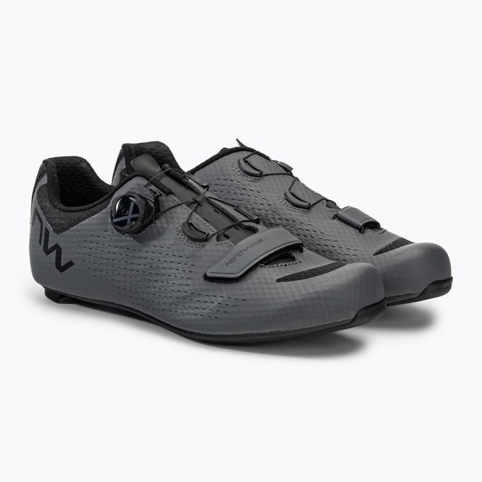 Pantofi de șosea Northwave Storm Carbon 2 gri pentru bărbați 80221013 4