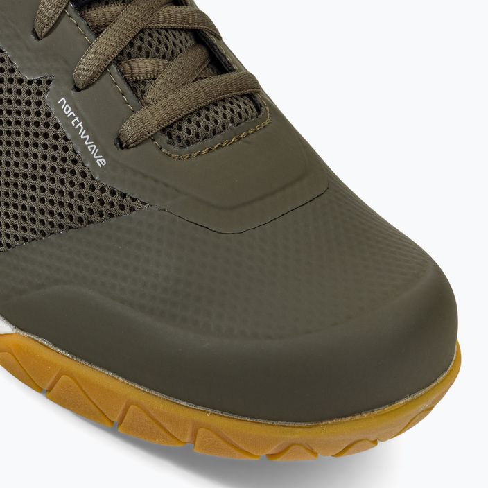 Northwave pantofi de ciclism pentru bărbați cu platformă Multicross verde 80223014 7