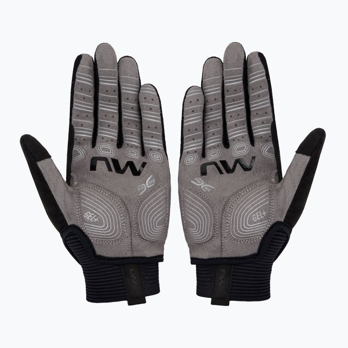 Northwave mănuși de ciclism pentru bărbați Spider Full Finger 91 gri C89202328 2