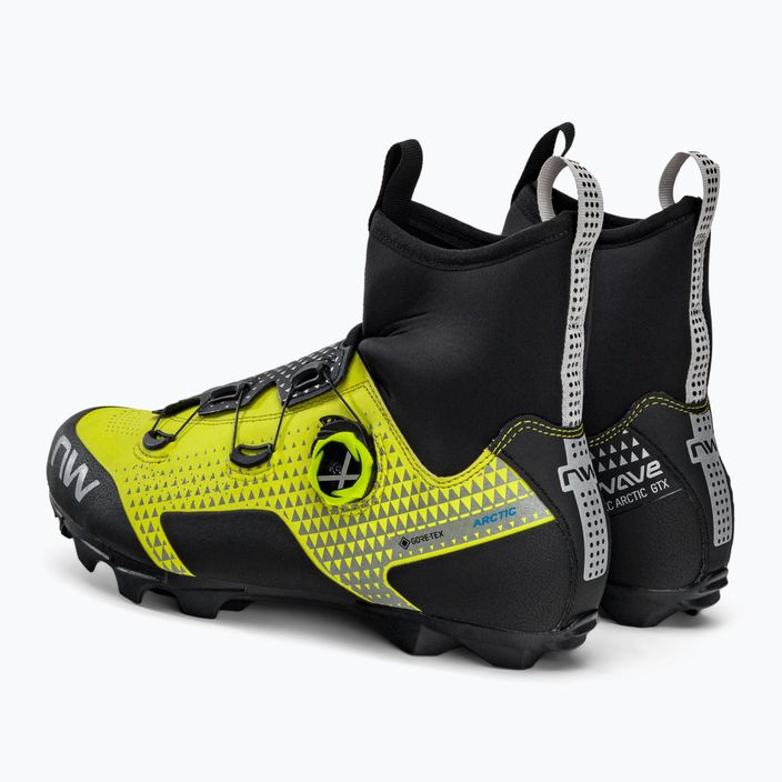 Pantofi de ciclism MTB pentru bărbați Northwave CeLSius XC ARC. GTX galben 80204037 3