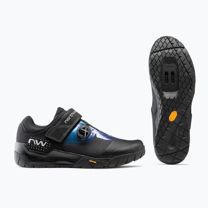 Bărbați MTB pantofi de ciclism Northwave Overland Plus negru 80223030 11
