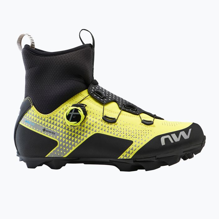 Pantofi de ciclism MTB pentru bărbați Northwave CeLSius XC ARC. GTX galben 80204037 10