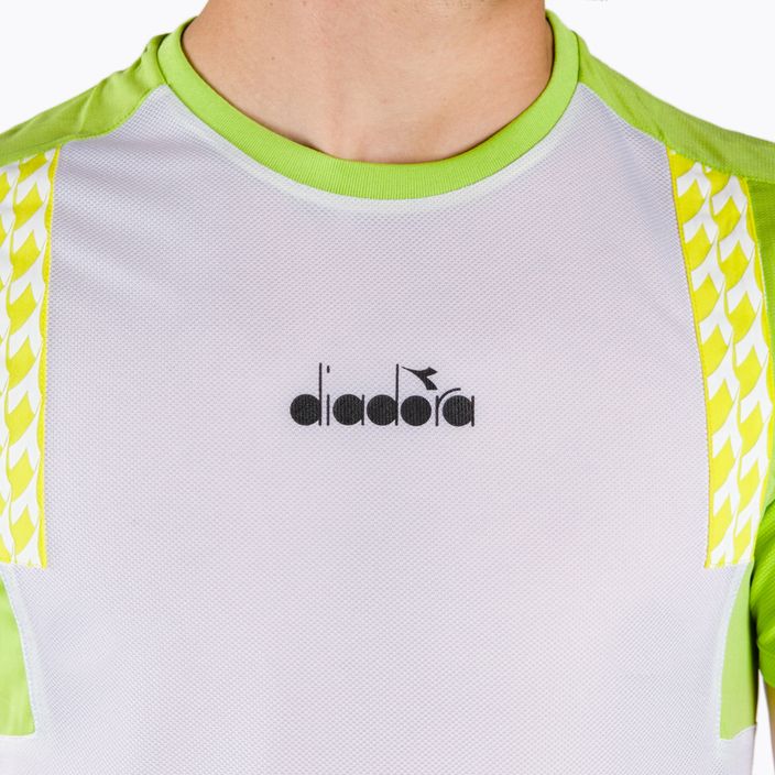 Tricou de tenis pentru bărbați Diadora Clay SS 20002 alb DD-102.176842 4