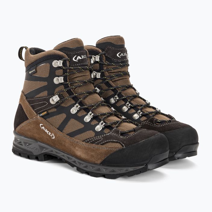 AKU Trekker Pro GTX maro/negru cizme de trekking pentru bărbați 4