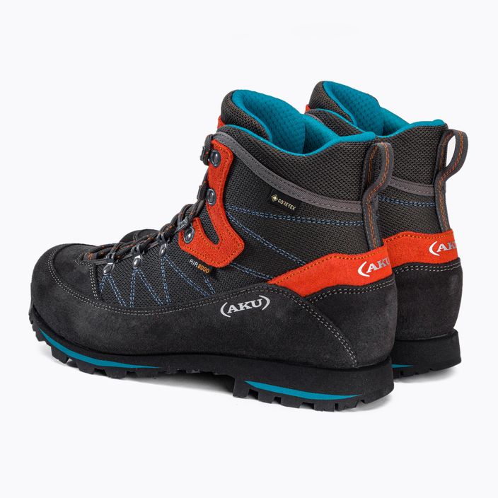 AKU Trekker Lite III GTX gri-portocaliu pentru bărbați cizme de trekking 977-466 3