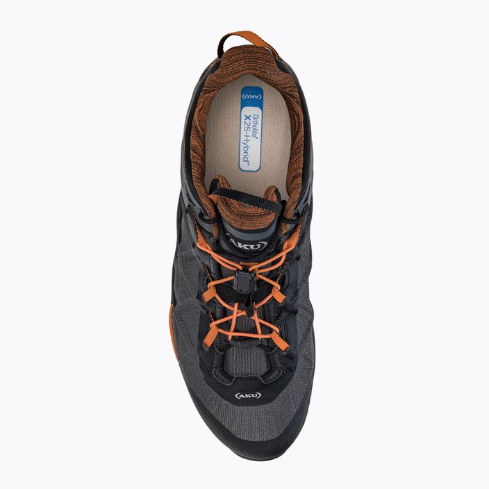 AKU Rocket Dfs GTX cizme de trekking pentru bărbați negru-portocaliu 726-108 6