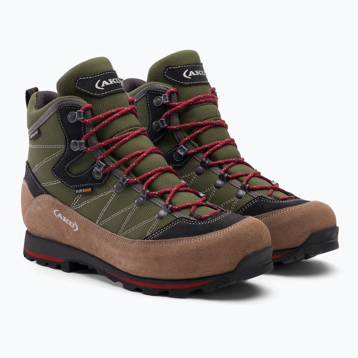 Încălțăminte de trekking pentru bărbați AKU Trekker Lite III GTX maro-verde 977-481-7 4