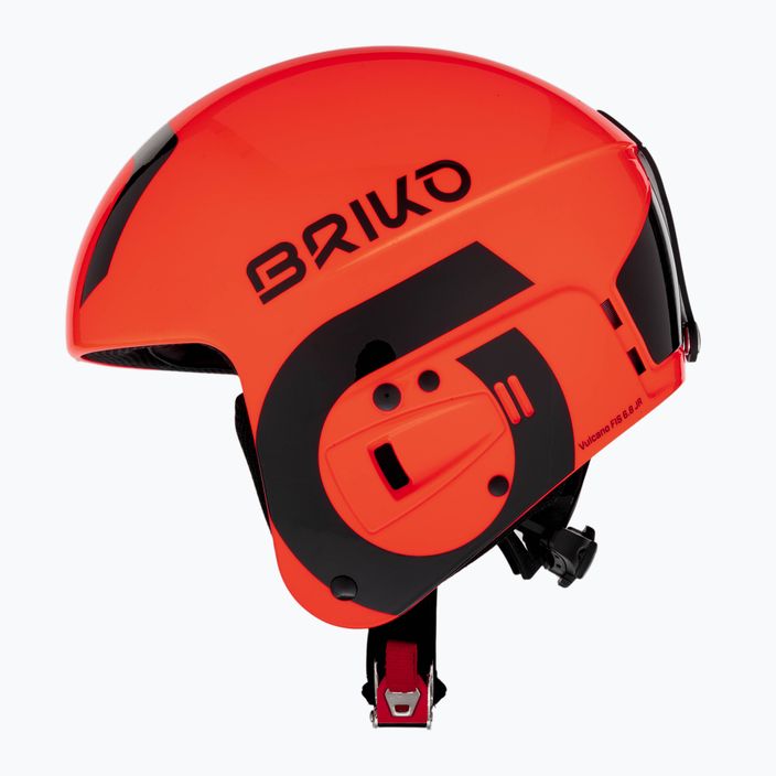 Cască de schi pentru copii Briko Vulcano FIS 6.8 JR shiny orange/black 5