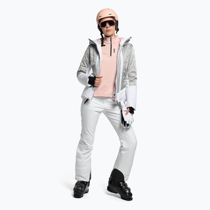 Pantaloni de schi pentru femei Colmar albi 0453 2