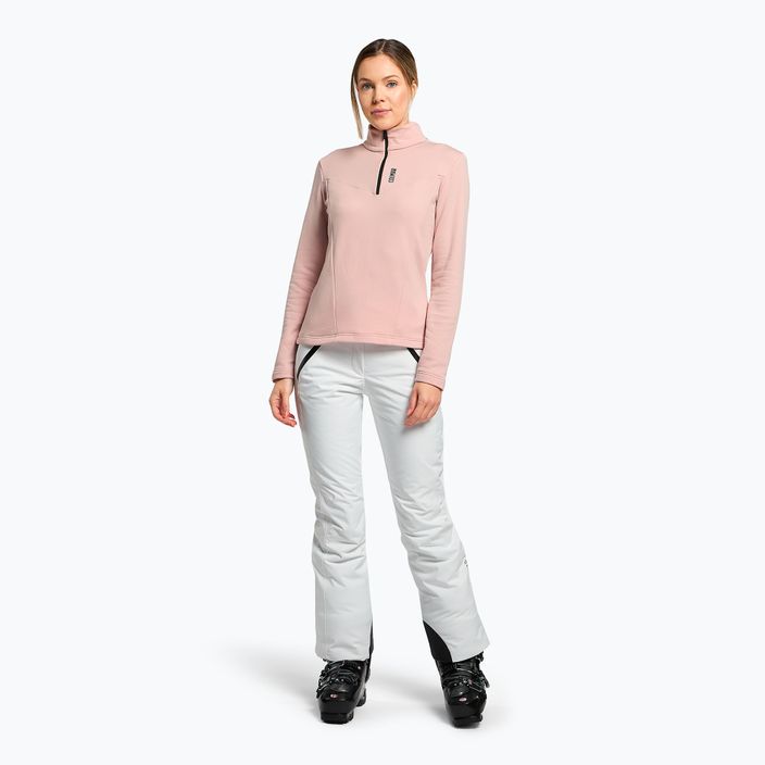 Bluză fleece pentru femei Colmar roză 9334-5WU 2