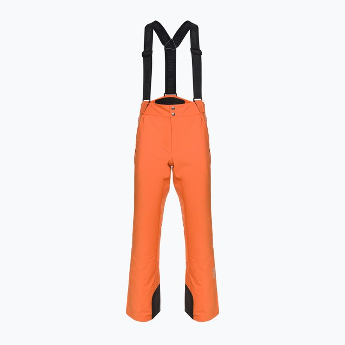 Pantaloni de schi Colmar Sapporo-Rec pentru bărbați, portocaliu-maro