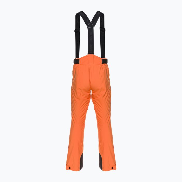 Pantaloni de schi Colmar Sapporo-Rec pentru bărbați, portocaliu-maro 2