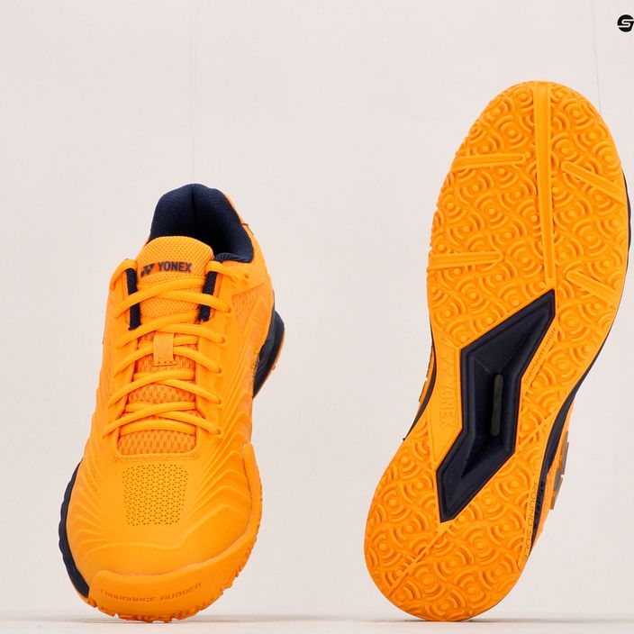 YONEX pantofi de tenis pentru bărbați SHT Eclipsion 4 CL portocaliu STMEC4MC3MO 11