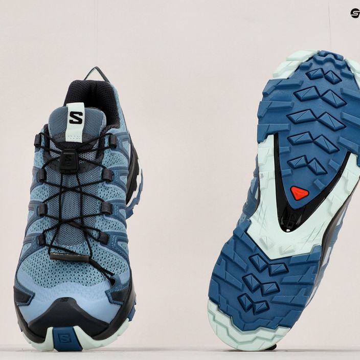 Pantofi de alergare pentru femei Salomon XA Pro 3D V8 albastru L41272100 13