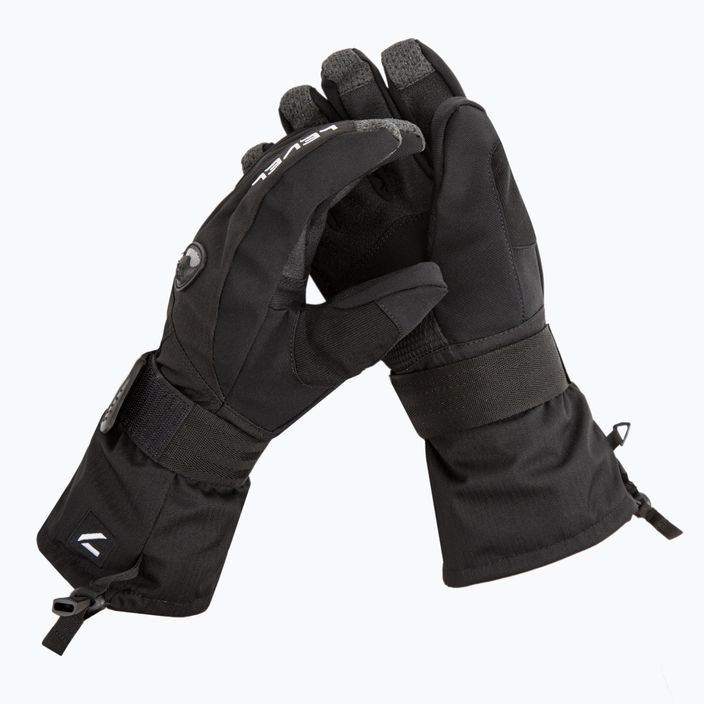 Mănuși de snowboard pentru bărbați Level Fly negru 1031