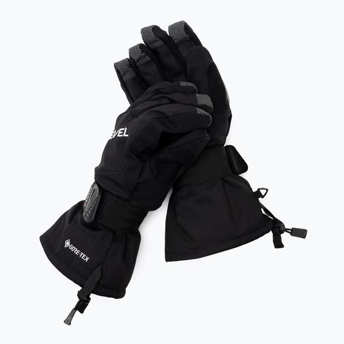 Mănuși de snowboard pentru bărbați Level Half Pipe Gore Tex negru 1011