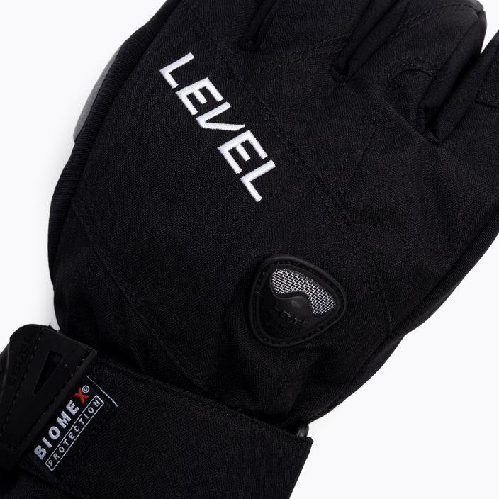 Mănuși de snowboard pentru bărbați Level Half Pipe Gore Tex negru 1011 5