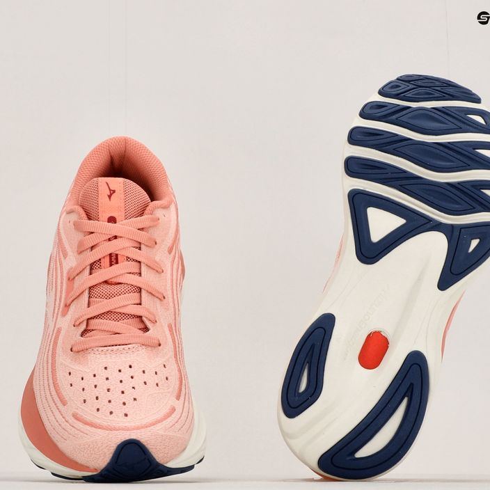 Pantofi de alergare pentru femei Mizuno Wave Skyrise 4 roz J1GD230923 11
