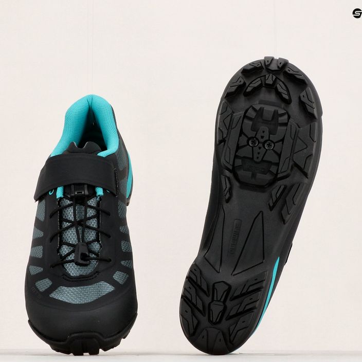 Pantofi de ciclism MTB pentru femei Shimano SH-MT502 gri ESHMT502WGG01W38000 16