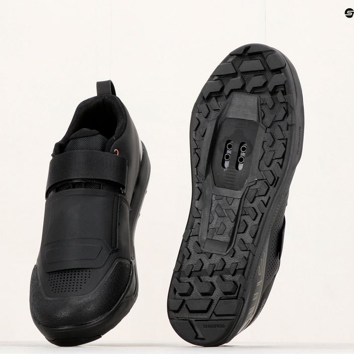 Pantofi de ciclism MTB pentru bărbați Shimano SH-AM903 negru ESHAM903MCL01S44000 16