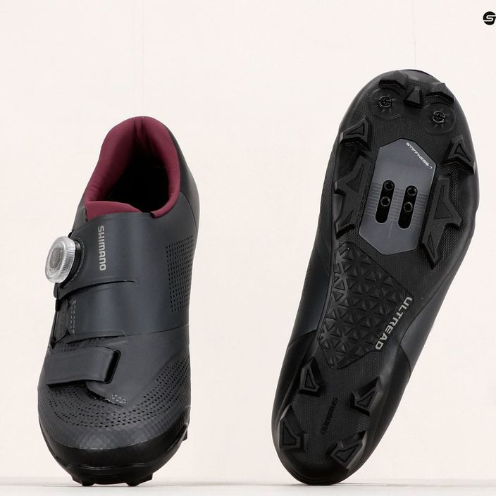 Shimano SH-XC502 pantofi de ciclism pentru bărbați MTB gri ESHXC502WCG01W39000 16