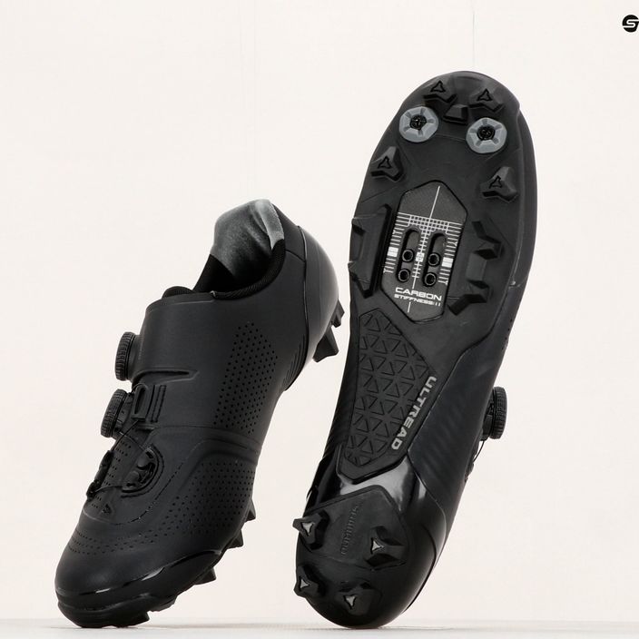 Shimano SH-XC902 pantofi de ciclism pentru bărbați MTB negru ESHXC902MCL01S44000 16