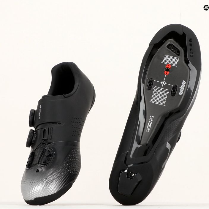 Shimano SH-RC702 pantofi de ciclism pentru bărbați negru ESHRC702MCL01S48000 16
