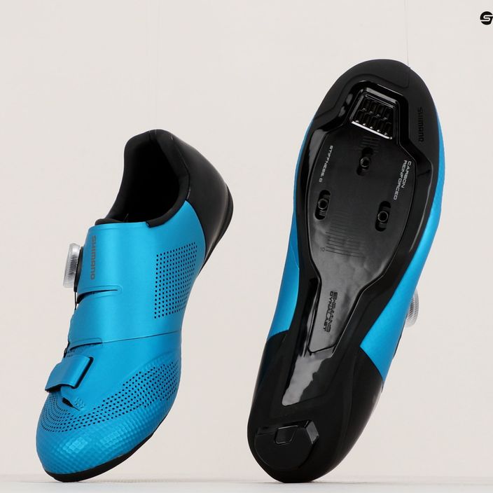 Pantofi de ciclism pentru femei Shimano SH-RC502 albastru ESHRC502WCB25W39000 15