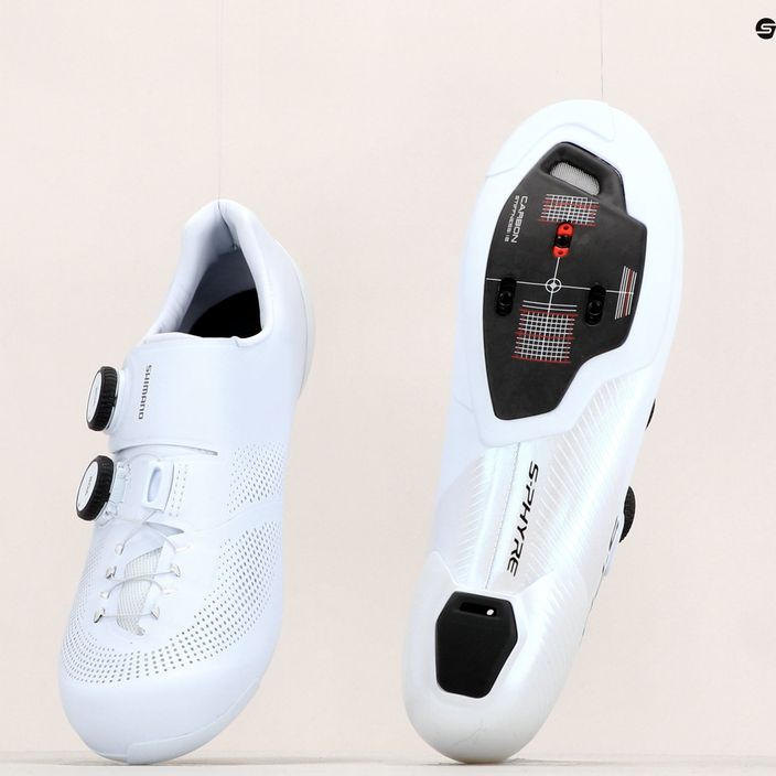 Shimano pantofi de ciclism pentru bărbați SH-RC903 alb ESHRC903MCW01S46000 16
