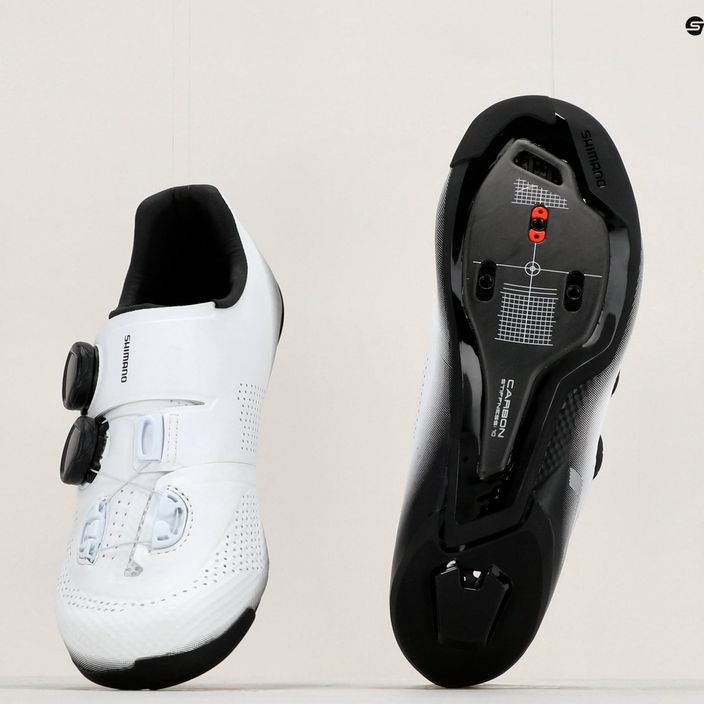 Shimano SH-RC702 pantofi de ciclism pentru femei, alb ESHRC702WCW01W41000 17