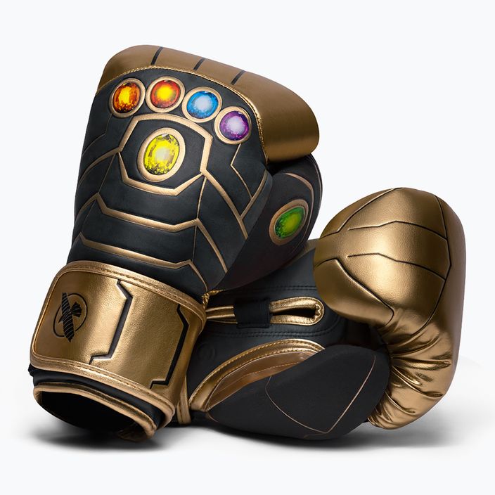 Mănuși de box Hayabusa Marvel's Thanos gold/black 4